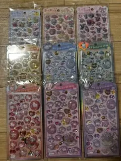 サンリオ うるちゅるポップシール　9枚セット