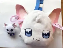 わんぷり♡ユキちゃんぬいぐるみポーチ&ぬいぐるみバッジセット