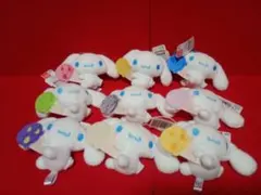 9種 シナモロール むぎゅっとアイスクリームマスコット サンリオ