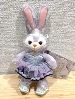 ダンシング・スノーフレークス クリスマス ぬいぐるみバッジ ステラルー 2点 ダッフィー＆フレンズのダンシング・スノーフレークス