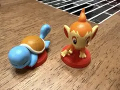 ポケモンチョコエッグ　旅立ちの3匹 ゼニガメ ヒコザル 2体セット