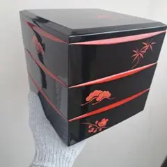 会津漆器 祥鶴 6寸