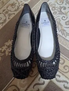 LANVIN en bleu 23.5 メッシュパンプスのサムネイル