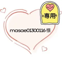 masae01300116様専用