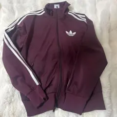adidas バーガンディ ジャージ Mサイズ ビンテージ 訳あり - メルカリ