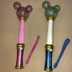 東京ディズニーリゾート ミッキー ライトスティック 2色セット