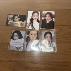 アイズワン　ミンジュ　トレカ　6枚セット