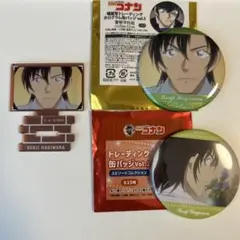 【匿名配送】名探偵コナン/萩原研二　缶バッジ　アクリルスタンド　グッズ3点セット