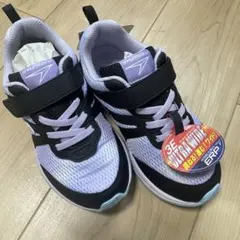 瞬足　20.5㎝　黒　紫　3E