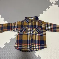 BREEZE チェック柄シャツ サイズ80