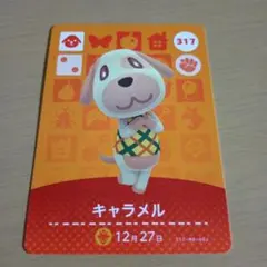 amiiboカード　キャラメル 317
