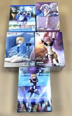 【超メルカリ市限定出品】未開封プライズフィギュア 5点まとめ売り 初音ミク他