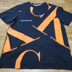 CALVIN KLEIN JEANS グラフィックTシャツ 美品