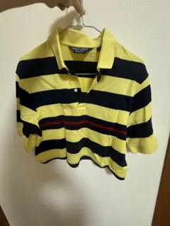 POLO GOLF RALPH LAUREN Mサイズ ストライプポロシャツ