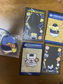 ポムポムプリン はなまるおばけ タキシードサム 侍ジャパンサンリオ タイトーくじ