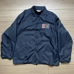 希少 70s USA製 チャンピオン プラグ ナイロン コーチジャケット XL