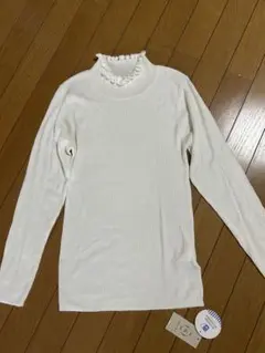 sm2 サマンサモスモス　ハイネックリブニット　薄手　新品