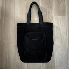 【Daniel&Bob】トートバッグ　ショルダートート　スエード　ブラックA4. Daniel&Bob】トートバッグ ショルダートート スエード ブラックA4