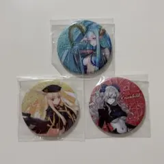 FGO CANバッジ　缶バッジ ラーヴァ/ティアマト　スルーズ　クリームヒルト