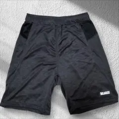 ACSTA ハーフパンツ L グレー ドライ スポーツ ジム