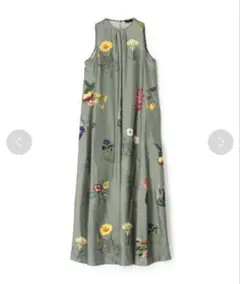 【パプ様】CABaN キャバン　BLOOMIN’ ARTプリント ワンピース