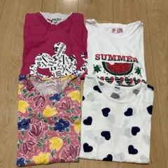 キッズ Tシャツ 4枚セット カラフル　まとめ売り