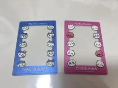 ちいかわ　硬質カードケース　ノベルティ　ハチワレ　ちいかわ