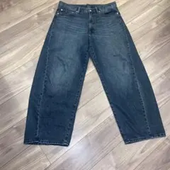 GU バレルレッグジーンズ BLUE 33インチ