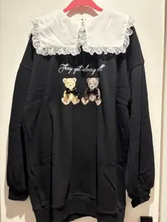 Ank Rouge トレーナーワンピース くま