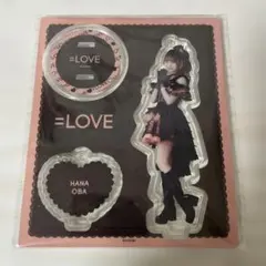 LOVE 大場花菜 黒衣装 アクリルスタンド アクスタ - メルカリ