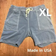 BEAMS California ブルーグリーンのスウェットショーツ XL米国製のサムネイル