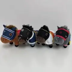 サラブレッドコレクション　ぬいぐるみ4体セット