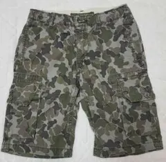GAP KIDS 迷彩柄 カーゴハーフパンツ 150cm