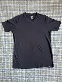 Dickies ブラック Vネック Tシャツ M