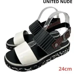 〈美品〉UNITED NUDE ユナイテッドヌード 【24cm】サンダルのサムネイル