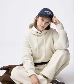 GU ヘビーウェイトスウェットショートパーカ