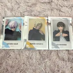 アニメーション呪術廻戦展　フォト風カード　懐玉・玉折　五条　七海　灰原