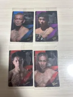 RIZINウエハースカード 4枚セット