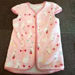 スリーパー 80 90 100 ピンク うさぎ