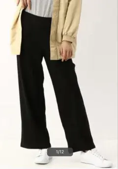 プーマ／ＰＵＭＡ】HER リブ ワイド パンツ　Ｍ