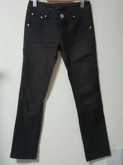 BACK NUMBER グレン チェック パンツ M グレー レディースのサムネイル