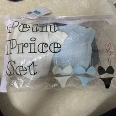 ノンワイヤー Lサイズ ブラジャー＆ショーツ 3セット