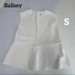 美品✨ Ballsey ミラノリブ ノースリーブプルオーバー ペプラム