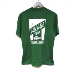 LACOSTE 緑色 Tシャツ DO YOU SPEAK LACOSTE? - メルカリ