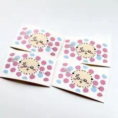 セブンイレブン ちいかわmilkyコラボ ステッカー ラッコ４枚セット