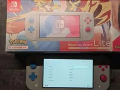 【箱付き】Nintendo Switch Lite ザシアンザマゼンタ