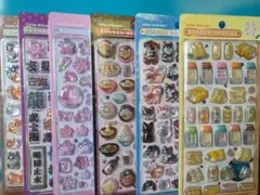 ボンボンドロップシール和柄6種セット