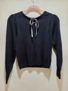 BLUELABEL バックリボンニット