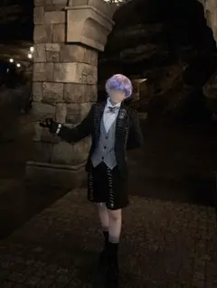 ツイステ エペル・フェルミエ ナイトメア ハロウィン コスプレ 衣装