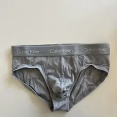 カルバンクライン　メンズビキニ　M(S) グレー　ビキニブリーフ　男性ブリーフ